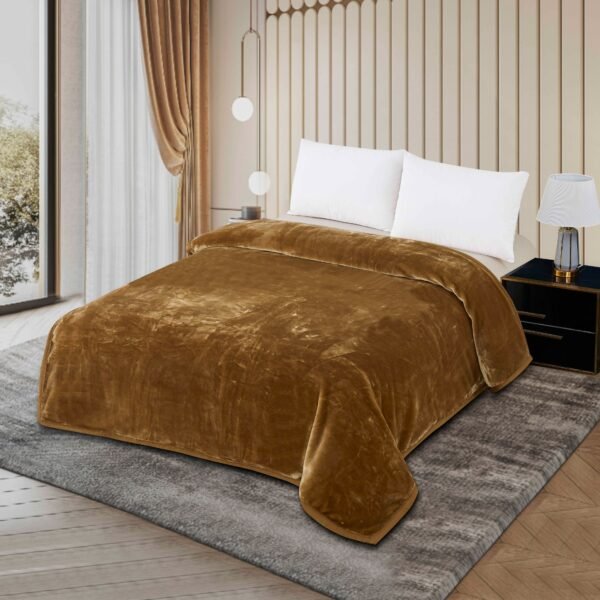 FRAZADA DE TERCIOPELO MODELO COREANO 1 PAÑO 6 KG (FARDO X 16 UNDS)