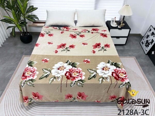 MANTA PIEL DE DURAZNO ESTAMPADA 800G (FARDO X 100 UNDS)