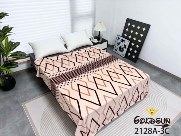 MANTA PIEL DE DURAZNO ESTAMPADA 800G (FARDO X 100 UNDS)