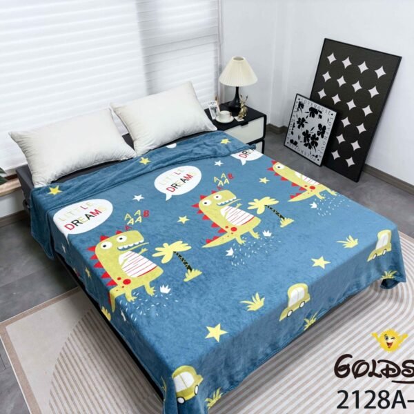 MANTA PIEL DE DURAZNO ESTAMPADA 800G (FARDO X 100 UNDS)