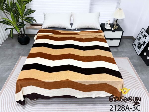 MANTA PIEL DE DURAZNO ESTAMPADA 800G (FARDO X 100 UNDS)