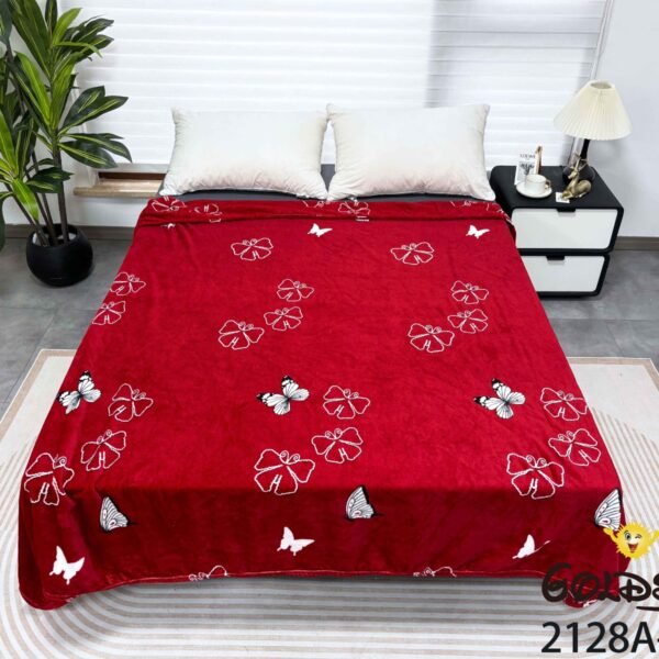 MANTA PIEL DE DURAZNO ESTAMPADA 800G (FARDO X 100 UNDS)