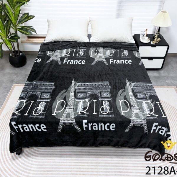 MANTA PIEL DE DURAZNO ESTAMPADA 800G (FARDO X 100 UNDS)