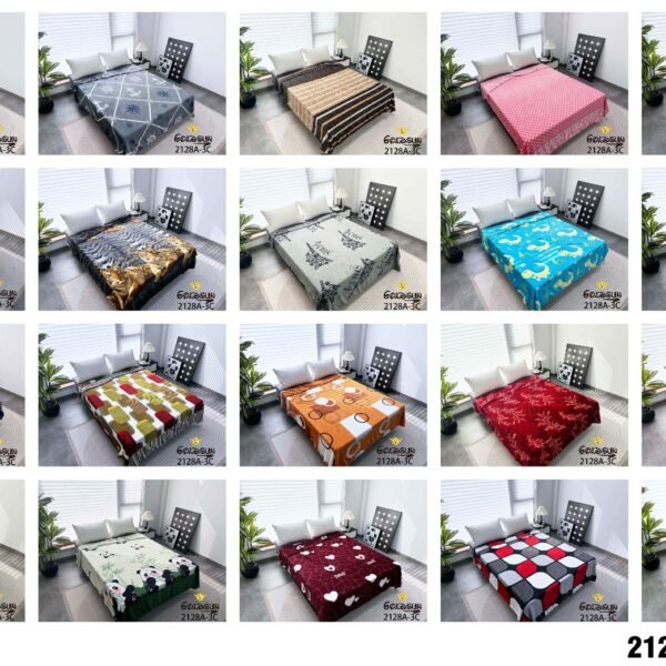 MANTA PIEL DE DURAZNO ESTAMPADA 800G (FARDO X 100 UNDS)