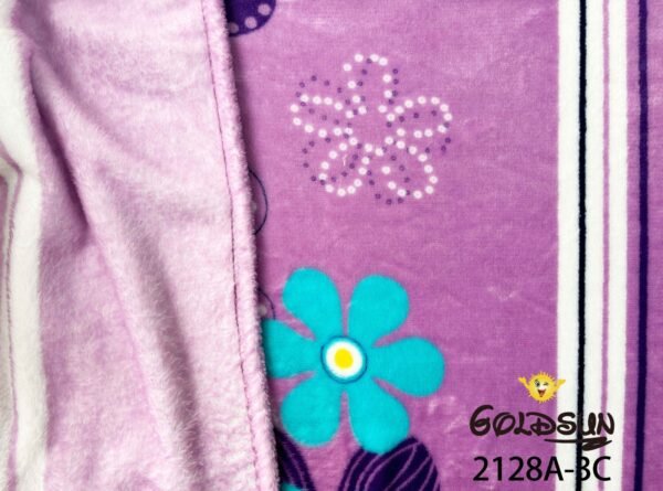 MANTA PIEL DE DURAZNO ESTAMPADA 800G (FARDO X 100 UNDS)