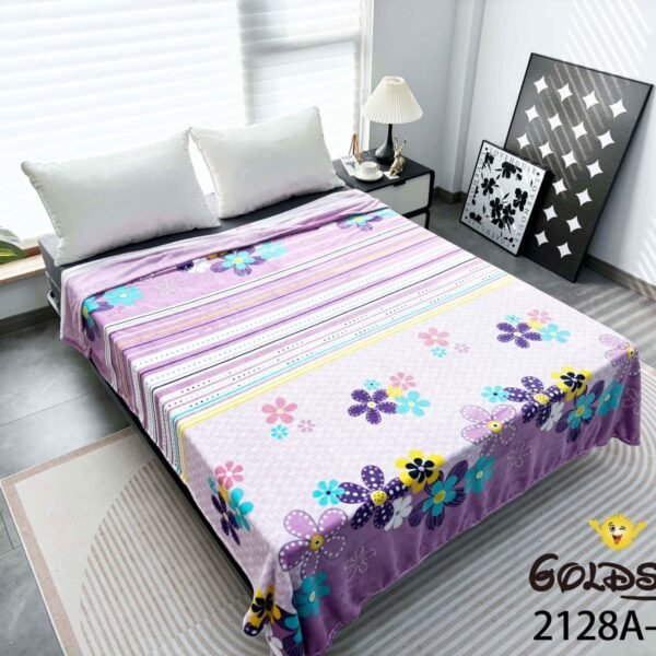 MANTA PIEL DE DURAZNO ESTAMPADA 800G (FARDO X 100 UNDS)