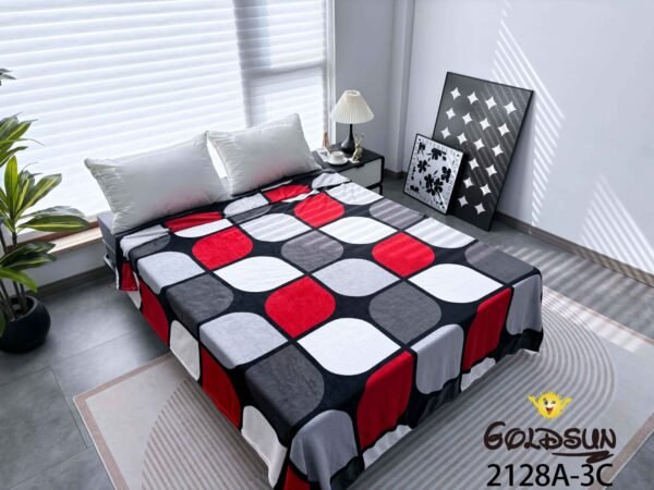 MANTA PIEL DE DURAZNO ESTAMPADA 800G (FARDO X 100 UNDS)