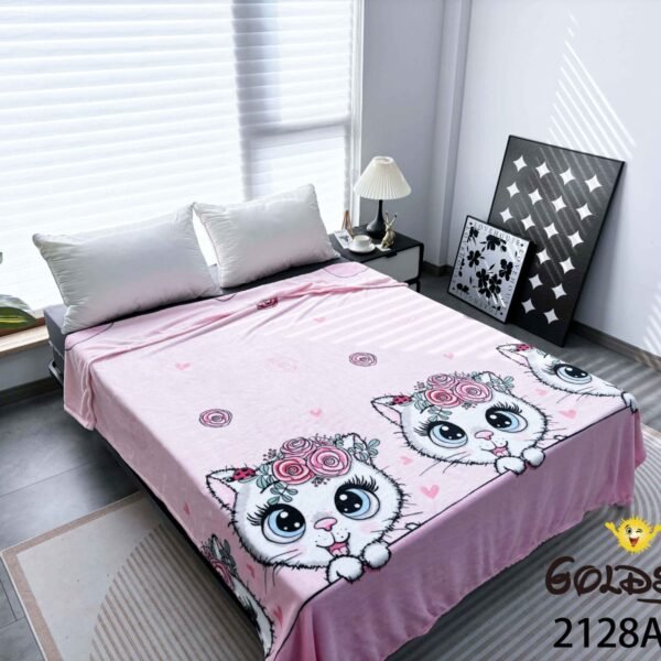 MANTA PIEL DE DURAZNO ESTAMPADA 800G (FARDO X 100 UNDS)