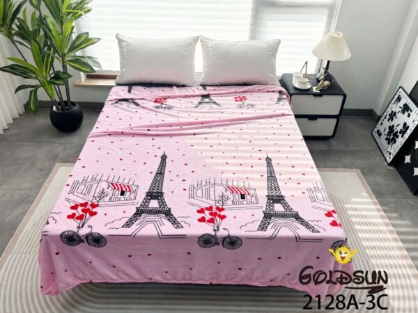 MANTA PIEL DE DURAZNO ESTAMPADA 800G (FARDO X 100 UNDS)