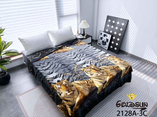 MANTA PIEL DE DURAZNO ESTAMPADA 800G (FARDO X 100 UNDS)