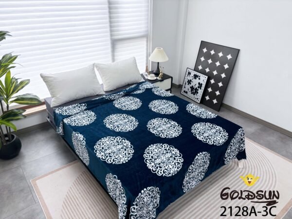 MANTA PIEL DE DURAZNO ESTAMPADA 800G (FARDO X 100 UNDS)