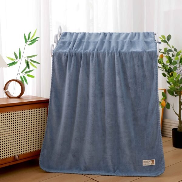 TOALLÓN MICROFIBRA C.E. CON RIBETE 90X160 CM (FARDO X 15 DOC)