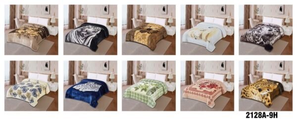 MANTA ATERCIOPELADA CON DISEÑO (FARDO X 48 UNDS)