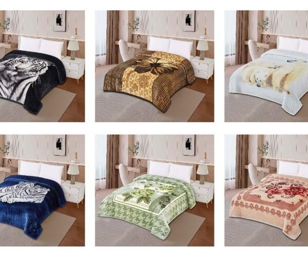 MANTA ATERCIOPELADA CON DISEÑO (FARDO X 48 UNDS)