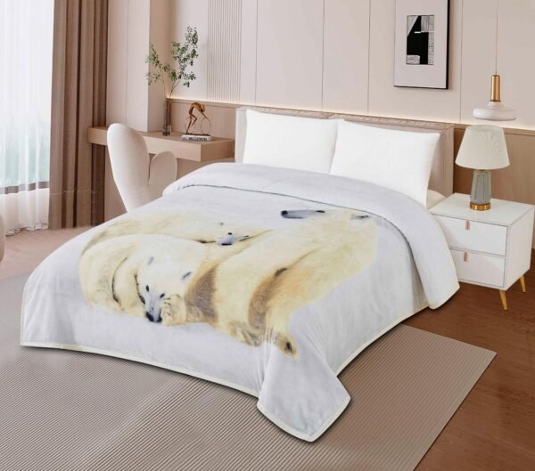 MANTA ATERCIOPELADA CON DISEÑO (FARDO X 48 UNDS)