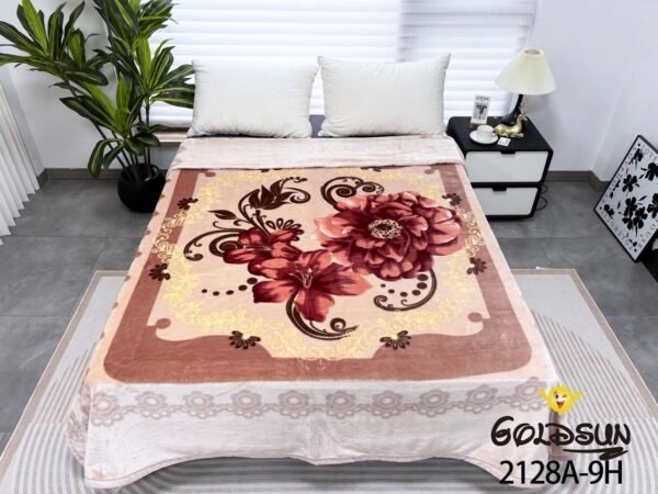 MANTA ATERCIOPELADA CON DISEÑO (FARDO X 48 UNDS)