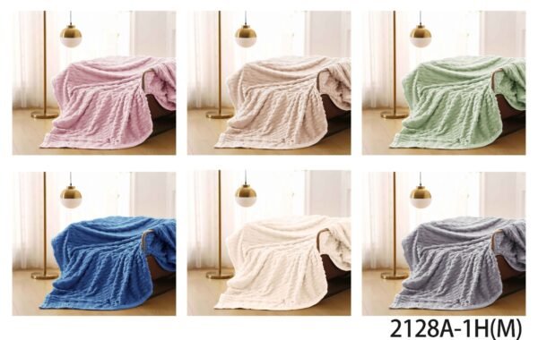 MANTA PREMIUM ANTIALERGICA ALTO RELIEVE MODELO PIÑA (FARDO X 48 UNDS)