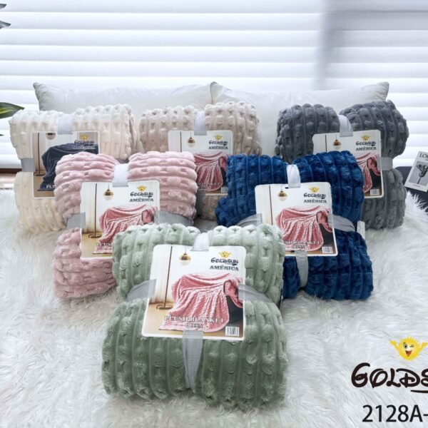 MANTA PREMIUM ANTIALERGICA ALTO RELIEVE MODELO PIÑA (FARDO X 48 UNDS)