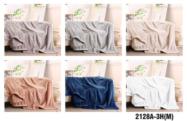 MANTA PREMIUM ANTIALERGICA ALTO RELIEVE PIEL DE COCODRILO (FARDO X 48 UNDS)