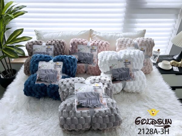 MANTA PREMIUM ANTIALERGICA ALTO RELIEVE PIEL DE COCODRILO (FARDO X 48 UNDS)