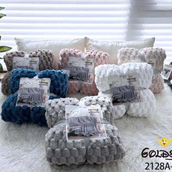 MANTA PREMIUM ANTIALERGICA ALTO RELIEVE PIEL DE COCODRILO (FARDO X 48 UNDS)