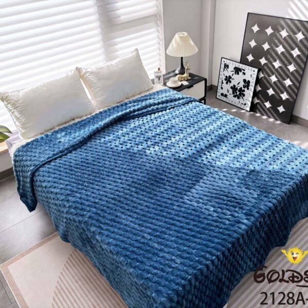 MANTA PREMIUM ANTIALERGICA ALTO RELIEVE PIEL DE COCODRILO (FARDO X 48 UNDS)