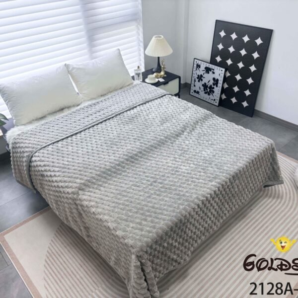 MANTA PREMIUM ANTIALERGICA ALTO RELIEVE PIEL DE COCODRILO (FARDO X 48 UNDS)