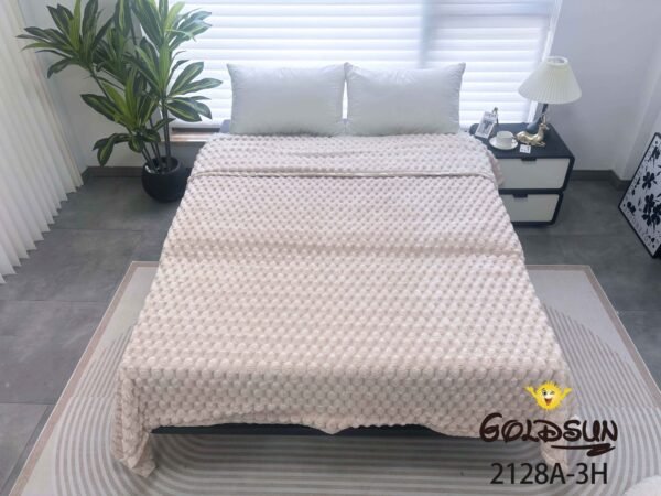 MANTA PREMIUM ANTIALERGICA ALTO RELIEVE PIEL DE COCODRILO (FARDO X 48 UNDS)