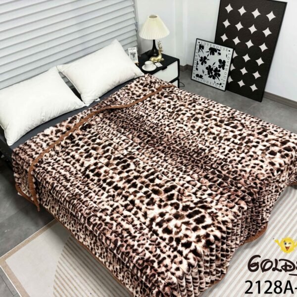 MANTA PREMIUM ANTIALERGICA ALTO RELIEVE ANIMAL PRINT (FARDO X 48 UNDS)