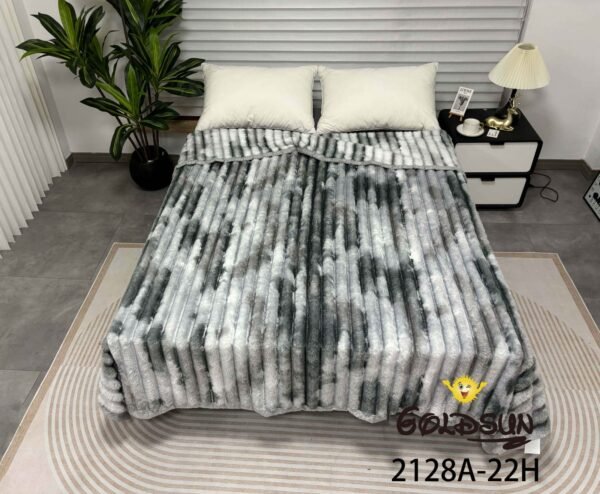 MANTA PREMIUM ANTIALERGICA ALTO RELIEVE ANIMAL PRINT (FARDO X 48 UNDS)