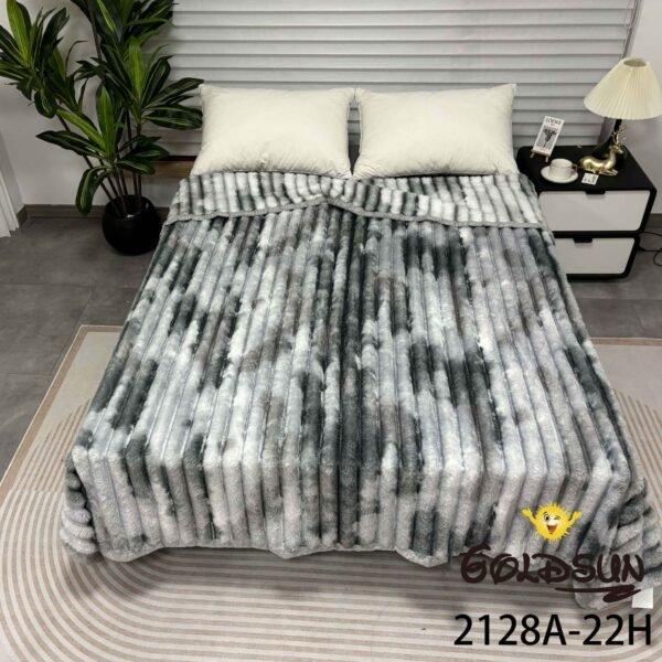 MANTA PREMIUM ANTIALERGICA ALTO RELIEVE ANIMAL PRINT (FARDO X 48 UNDS)