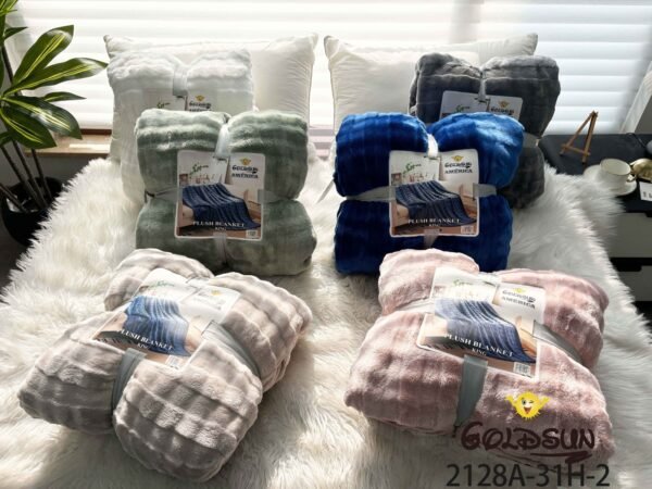 MANTA PREMIUM ANTIALERGICA ALTO RELIEVE EN LINEAS (FARDO X 48 UNDS)