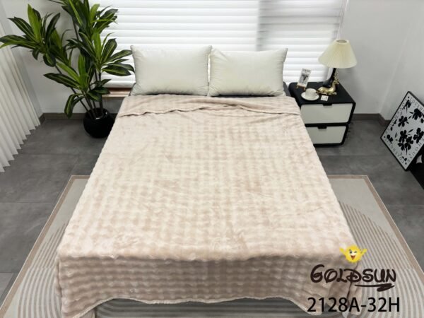 MANTA PREMIUM ANTIALERGICA ALTO RELIEVE MODELO BURBUJA (FARDO X 48 UNDS)