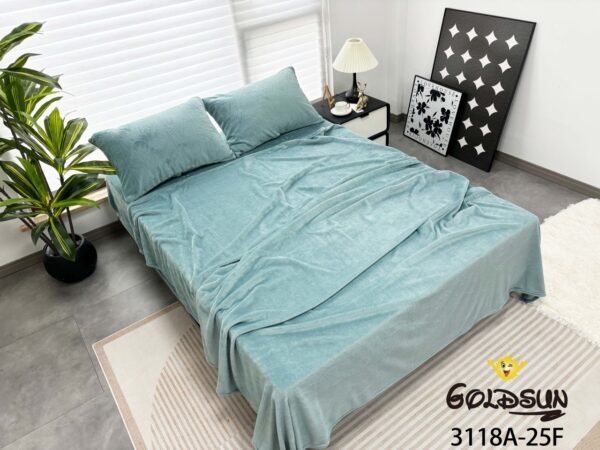 COBERTOR 5 PIEZAS PIEL DE ANGEL EN ALTO RELIEVE 4D PREMIUM (CAJA X 10 UNDS)