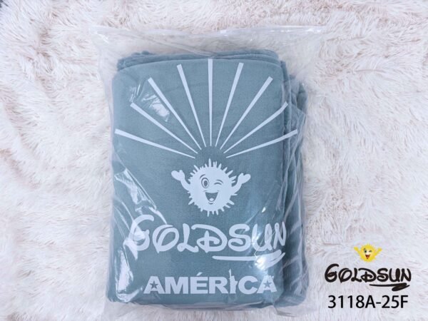 COBERTOR 5 PIEZAS PIEL DE ANGEL EN ALTO RELIEVE 4D PREMIUM (CAJA X 10 UNDS)