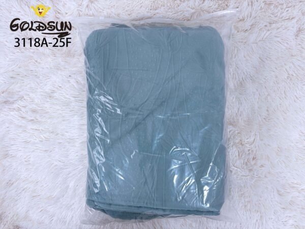 COBERTOR 5 PIEZAS PIEL DE ANGEL EN ALTO RELIEVE 4D PREMIUM (CAJA X 10 UNDS)