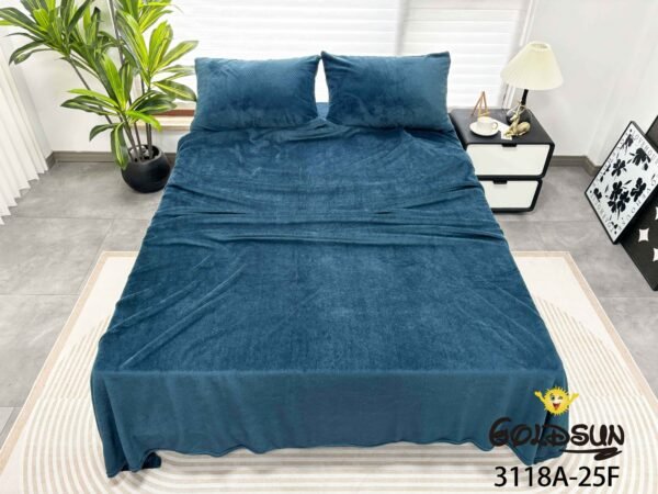 COBERTOR 5 PIEZAS PIEL DE ANGEL EN ALTO RELIEVE 4D PREMIUM (CAJA X 10 UNDS)