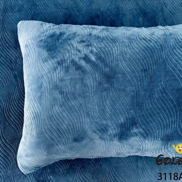 COBERTOR 5 PIEZAS PIEL DE ANGEL EN ALTO RELIEVE 4D PREMIUM (CAJA X 10 UNDS)