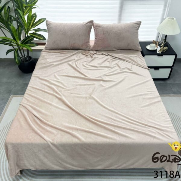 COBERTOR 5 PIEZAS PIEL DE ANGEL EN ALTO RELIEVE 4D PREMIUM (CAJA X 10 UNDS)