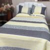 SET DE COBERTOR 7 PIEZAS QUEEN (FARDO X 16 UNDS)