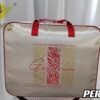 SET EDREDÓN DE VERANO 5 PIEZAS COLOR ENTERO QUEEN (CAJA X 08 UNDS)