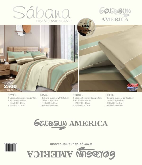 SET DE SÁBANAS 4 PIEZAS ESTAMPADA MALETA  2 PLAZAS (CAJA X 24 UNDS)