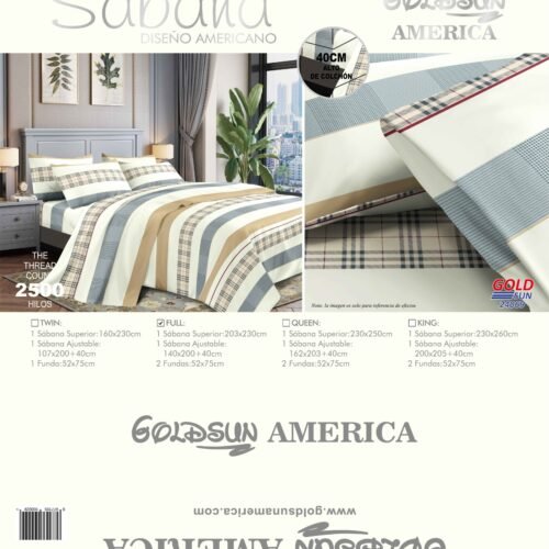 SET DE SÁBANAS 4 PIEZAS ESTAMPADA MALETA  2 PLAZAS (CAJA X 24 UNDS)