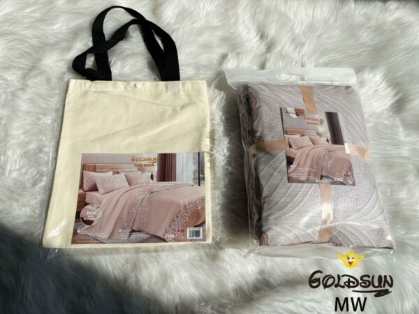 SET DE SÁBANAS 4 PIEZAS ESTAMPADA MALETA  2 PLAZAS (CAJA X 24 UNDS)