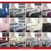 PER-3A SET EDREDÓN DE VERANO 7 PIEZAS CON CORTINA (CAJA X 12 UNDS)