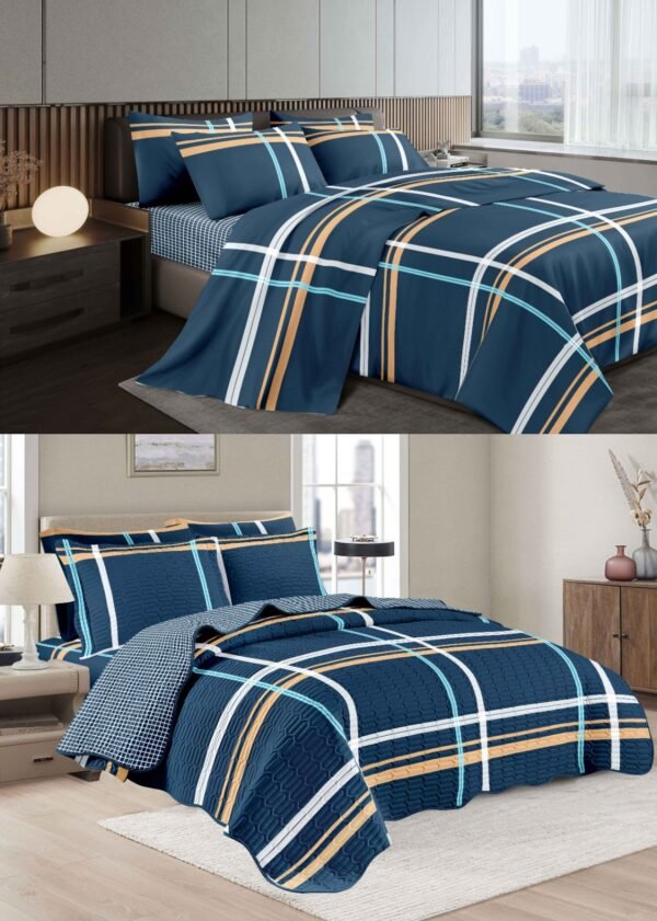 SET DE COBERTOR 5 PIEZAS  JUVENIL 1.5 PLAZAS (FARDO X 20 UNDS)