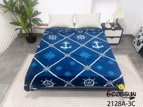 MANTA PIEL DE DURAZNO ESTAMPADA 800 G (FARDO X 100 UNDS)