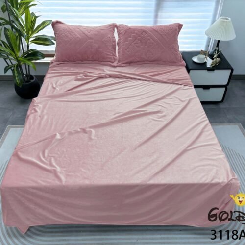 COBERTOR 5 PIEZAS PIEL DE ÁNGEL CON PIEL DE CONEJO PREMIUM (CAJA X 6 UNDS)