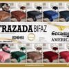 FRAZADA DE TERCIOPELO DOBLE CARA MODELO COREANO 1 PAÑO 4 KG (FARDO X 26 UNDS)