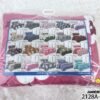EDREDON 3 PIEZAS PIEL CONCARNERO PEGADO ESTAMPADO (FARDO X 40 UNDS)